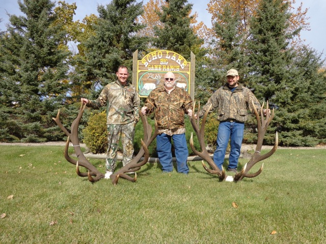 A great hunt result after hunting elk in Saskatchewan Canada